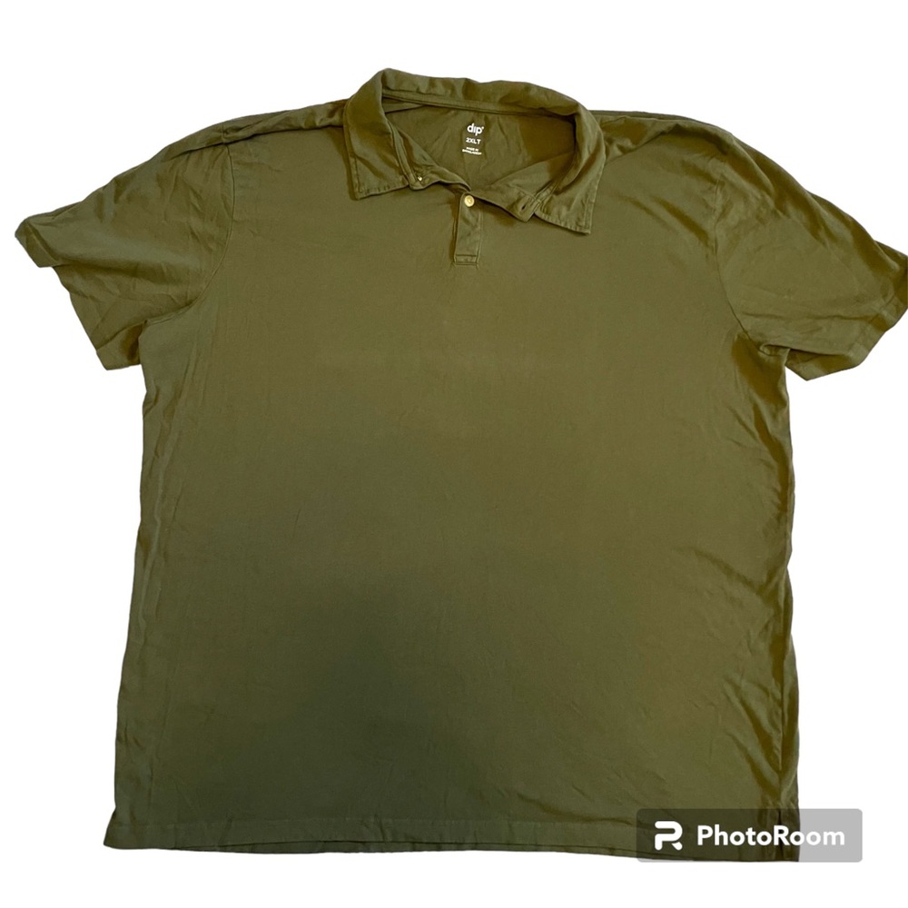 Men’s Green Polo Shirt 2XLT
